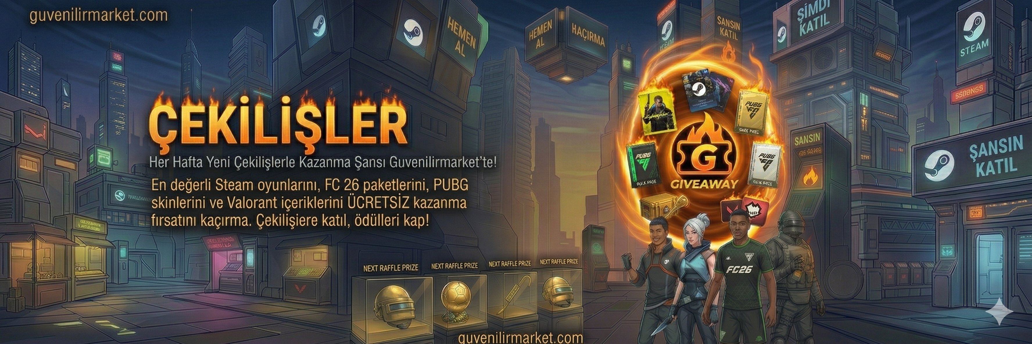 Çekilişler